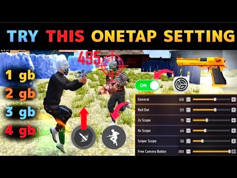 Free Fire Auto Headshot Trick 2025 Sensitivity Ram Headshot Sensitivity Setting