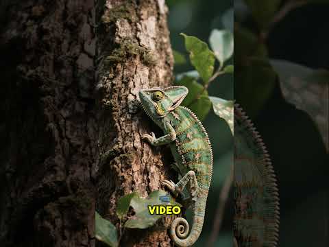Why can chameleons change skin color #naturemysteries #facts #dothingsyoudontwanttodo