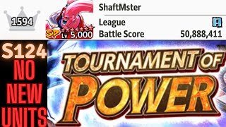 (Dragon Ball Legends) TOP SEASON 124 QUICK GUIDE NO NEW UNITS
