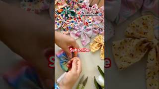 How to make scrunchies #scrunchies #diy #clips #scrunchiestyle #hairaccessories #shortvideo #shots