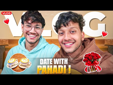 I WENT ON A DATE WITH PAHADI 😂 S8UL VLOG | ft. @pahadigamer_official 