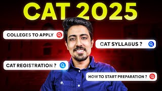 Everything about CAT 2025 you must know about ➡️ All beginners should watch