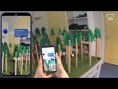 AR-Core gives insight into the gamified Smart Forest Lab