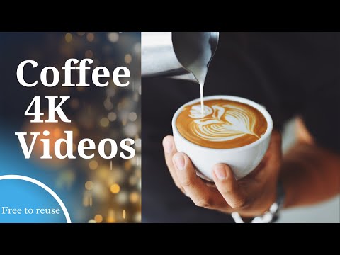 4K Coffee Videos | No Copyright |