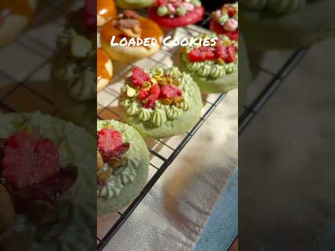 4 different type of cookies from same dough! Just add different toppings! #cookietime #instacookies