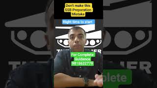 SSB Preparation Timeline | When to Start? | Complete Guide #ssbinterview