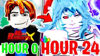 I Spent 24+ HOURS Becoming OVERPOWERED In Re:Rangers X Roblox!