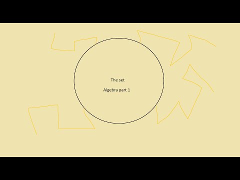 The Rules of Algebra - Sets