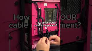 Be honest.. 😆 #gaming #gamingpc #custompc #pcbuild #cablemanagement #pchardware #cabling