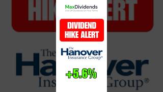📍Hanover Insurance Dividend Increase 5.6% | 20-Year Streak