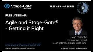 Agile and Stage-Gate®: Getting it Right