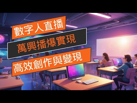 數字人直播全面解析：如何用萬興播爆實現高效創作與變現！