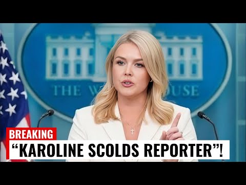 Karoline Leavitt SHUTS DOWN Rude Reporter After Disrespectful Question!"