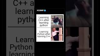 Learning C++ After Python vs Python After C++ – Programmer Reality Meme