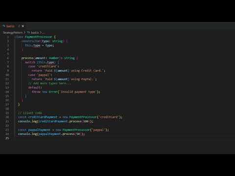 Clean Code - Bad code to Strategy Pattern