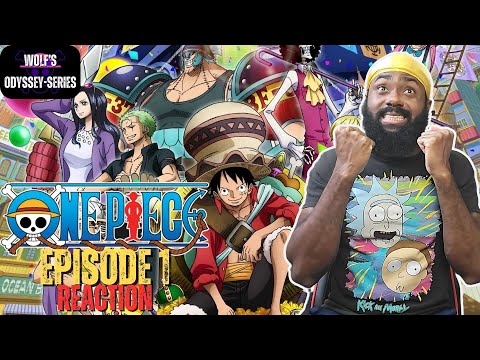 FIRST TIME REACTING to One Piece Episode 1
