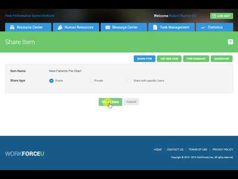 Customized Chart Based Dashboard