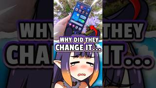Samsung made Ina cry with their new updates...