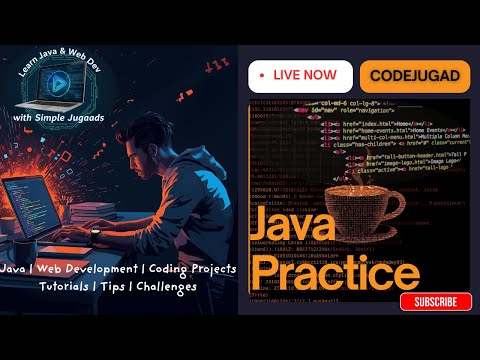 💻 Java Practice LIVE | 🧠Learn Java by Solving Real Problems (Beginners🔥 to Advanced🚀) #coding #java