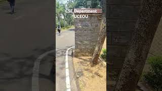 Department of CSE - Osmania University 🖥️#computerscienceandengineering #osmania_university