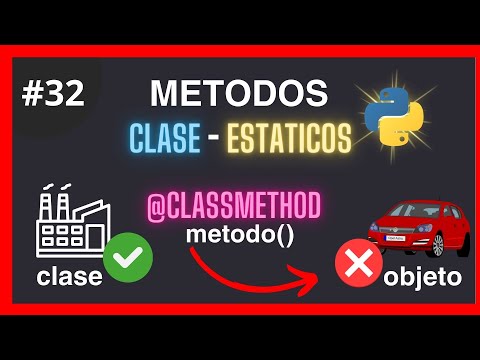 Métodos de Clase y Estáticos | Programación Orientada a Objetos con Python desde CERO