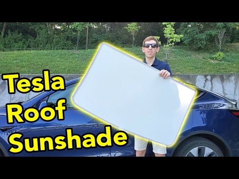 Vicseed Roof Sunshade Review - Tesla Model Y
