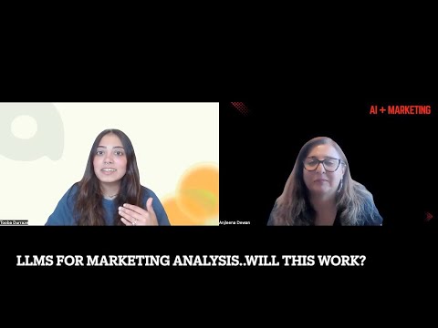 Hot take! Can marketers use LLMs for Analysis?