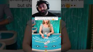 Unemployed student makes $170k but shows no reaction🤯👀#kickstreaming #shorts