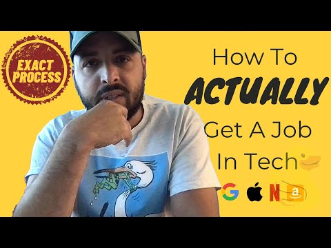 How To ACTUALLY Get A Tech Job (Exact Process)