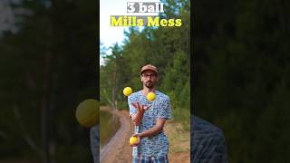The most popular juggling trick - Mills Mess 3 ball