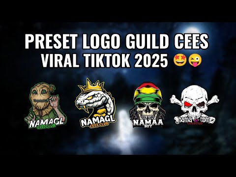 PRESET LOGO GUILD YANG KALIAN CARI²🤩 -VIRAL TIKTOK2025/2026#presetlogoguildff #alightmotion #rapzy