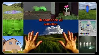 collection of dreamcore/weirdcore put in AI dream machine (luma)