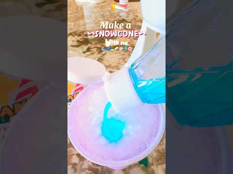 Sno coness #vlogs #preppy #claybracelet #skincare #aestheticroomdecor #snowcones #diy