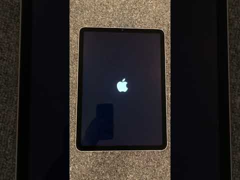 iPad Air 2022 Boot test on iPadOS 18, extremely fast! #apple #ipad