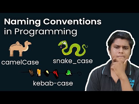 What are the different Naming Conventions used in Programming? | FAQs | Code Grind