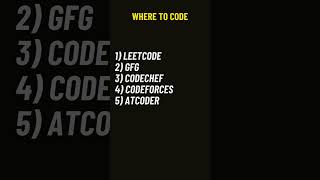 practice coding on these platforms #cse #csestudents #college