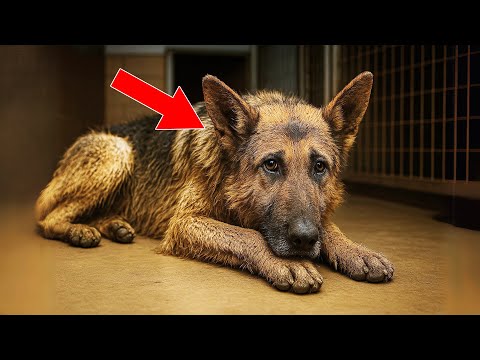 A 19 Year Old German Shepherd Was Left Alone in a Shelter Until One Woman Changed Everything