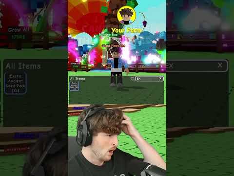 Best aura moment in grow a garden