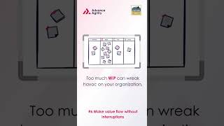 First Flow Accelerator, “Visualize and Limit WIP” | Lean-Agile Principle | Advance Agility |  #agile
