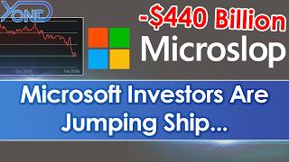 Microsoft Tanks By $440 Billion, Xbox Sales Crash, AI Is Going Poorly, Windows In Disarray...