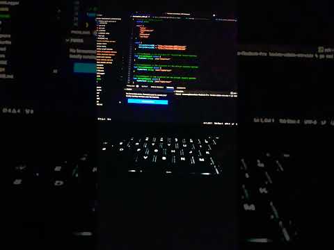 #macbook #code #night #softwaredevelopment @code #visualstudiocode #programminglife #programming