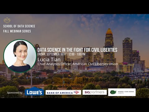 SDS Fall Webinar Series: Data Science In The Fight For Civil Liberties