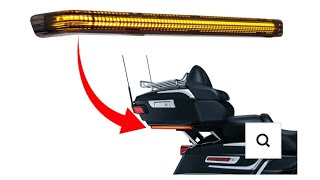Eaglelights tour pack auxiliary lights install and review.