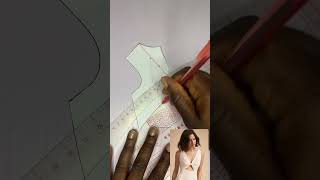 Another bodice manipulation cause why not?😏😉 #pattern #patternmaker #dartmanipulation #fashion