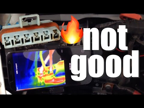Express / Savana Fire Hazard: Blower Resistor Harness *With thermal readings*