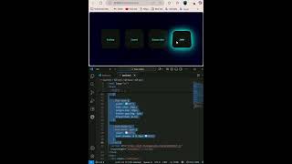 3D Neon Social Media Icons Using Only HTML & CSS ⚡ | Modern Hover Glow Effect #shorts