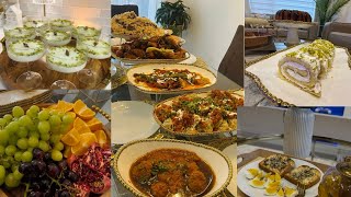 Silent vlog/ slow Living🍁/cozy cooking &baking/Dawat menu.