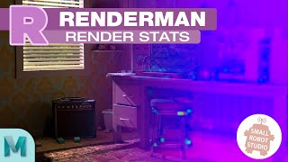 Renderman 23 Render Stats Tutorial