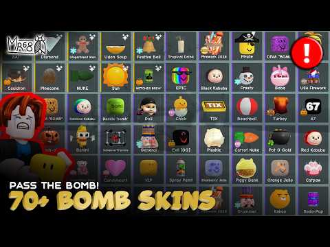 BOMB EXPLOSION SHOWCASE #1 ✨ // Pass the Bomb! // Roblox