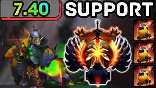 🔥 NEW PATCH 7.40 !!! TECHIES SOFT SUPPORT NO ESCAPE, ONLY MINES | DOTA 2 GAMEPLAY 🔥
